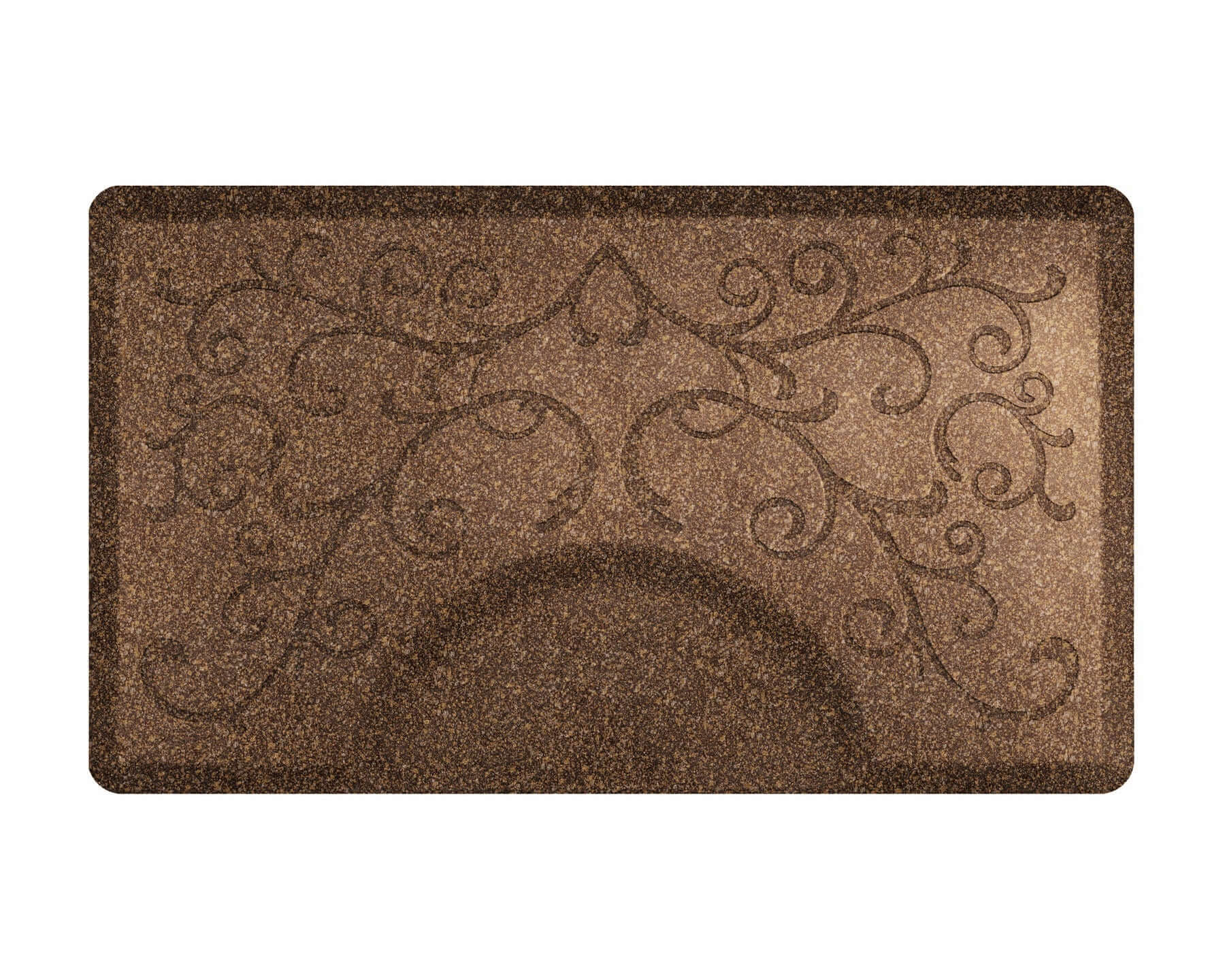 Premium Copper Granite Anti-Fatigue Salon Mat